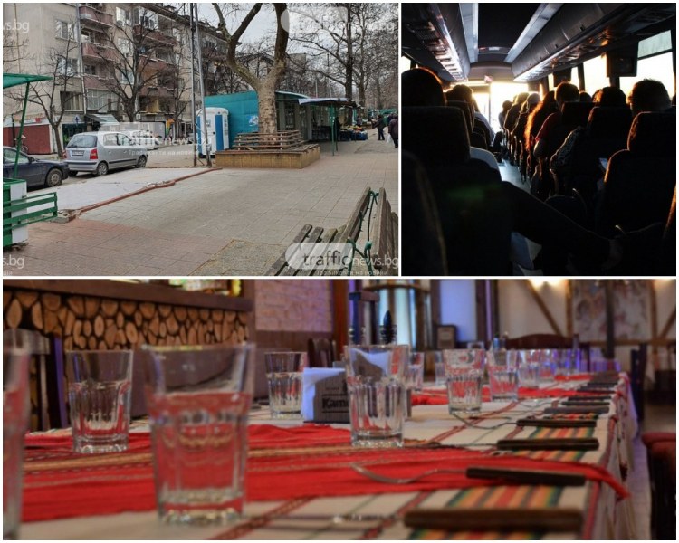 Данъчни пишат наред актове на пазара на Младежка, удариха ресторант в Кючука