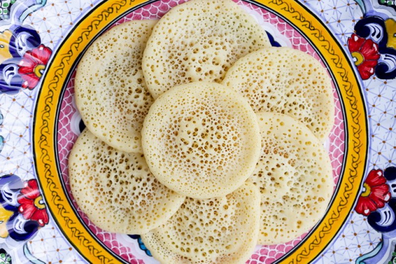 Рецепта за марокански палачинки, които се пекат само от едната страна
