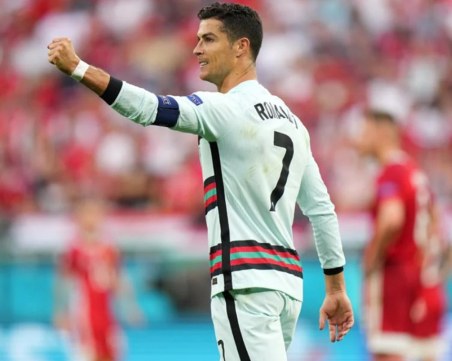 Роналдо счупи четири рекорда в мача с Унгария