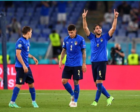 Италия стана първият осминафиналист на Евро 2020, скуадрата отново с класика