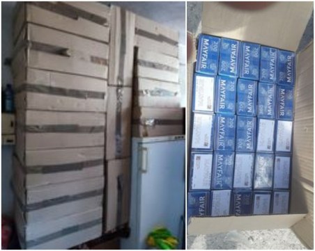 Удар на полицията в Пловдив! Арестуваха контрабандист с цигари за близо 80 бона