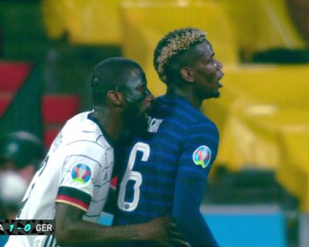 Рюдигер ще дава обяснение дали е ухапал Погба