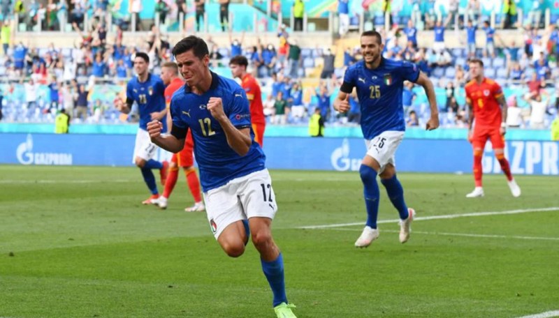 Италия завърши с три от три в последния си мач от групите на Евро 2020