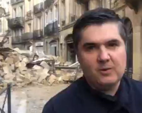 Трима души пострадаха при срутване на сграда в Бордо