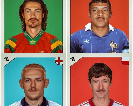 Вижте как биха изглеждали звездите на Евро 2020, ако шампионатът беше през 1992