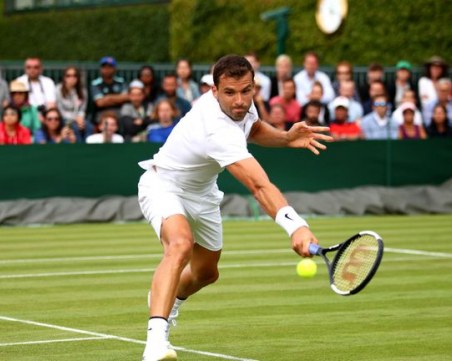 Григор Димитров с ветеран на старта на Уимбълдън