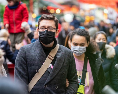 Защитна маска показва дали си заразен с коронавирус