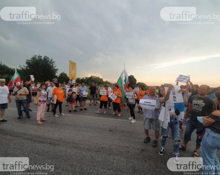 Кметът на Община Родопи Павел Михайлов се включи в протеста на Брестовица: Заставам зад исканията на хората
