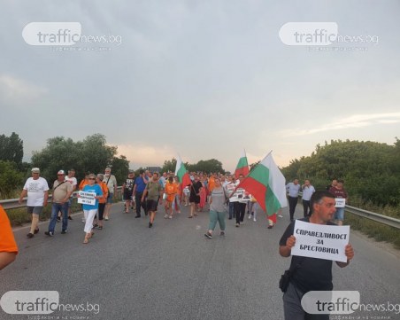 Протест! Жители на Брестовица блокираха основна пътна артерия в Пловдив
