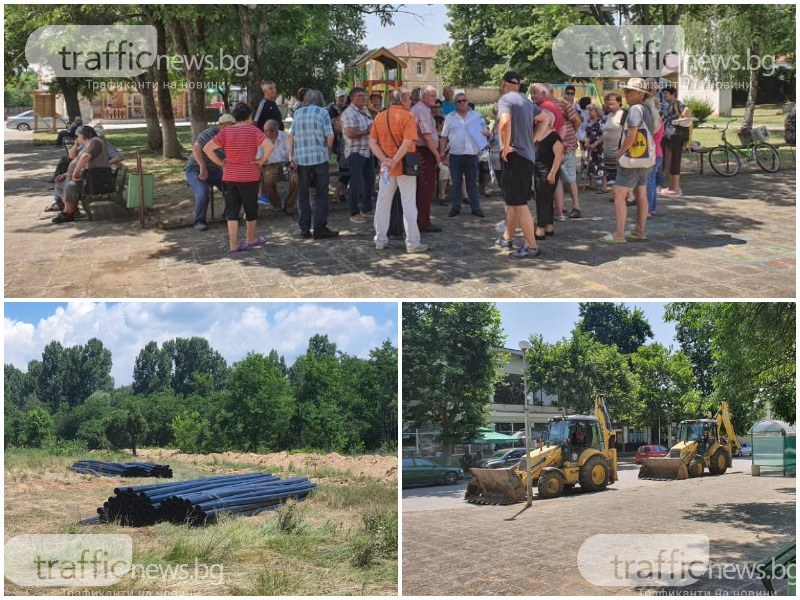 Решават проблема с безводието в пловдивско село до 15 дни, ВиК осигури водоноски