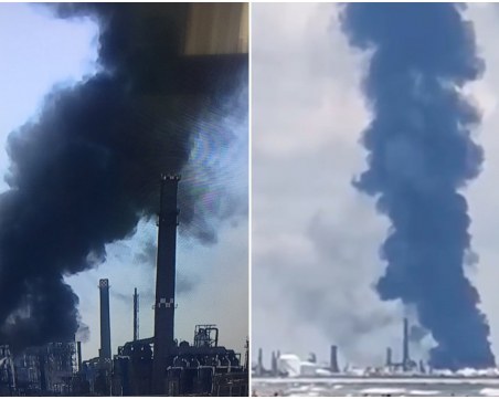 Експлозия избухна в най-голямата румънска петролна рафинерия