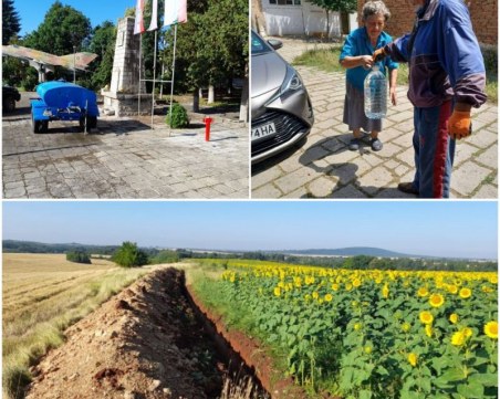 Водоноските в Зелениково вече са четири, разнасят вода по къщите
