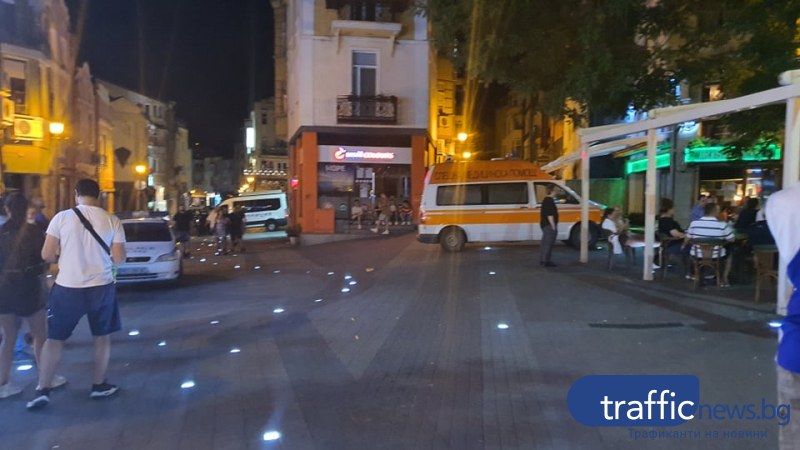 Човек издъхна в центъра на Пловдив, полиция блокира част от Капана