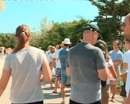 Опашки за гласуване в Гърция