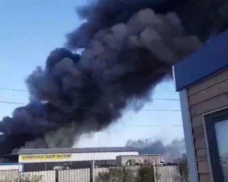 Избухна пожар в Костинброд