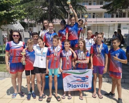 Плувците на Пловдив 2019 втори в комплексното класиране на Държавното в Сандански, Тереза Боом с уникално постижение