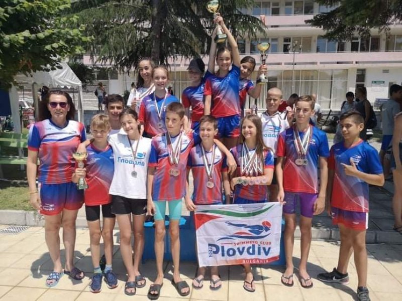 Плувците на Пловдив 2019 втори в комплексното класиране на Държавното в Сандански, Тереза Боом с уникално постижение