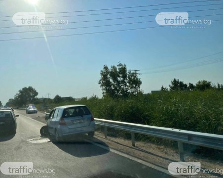 Поредна катастрофа на Околовръстното, движението – блокирано