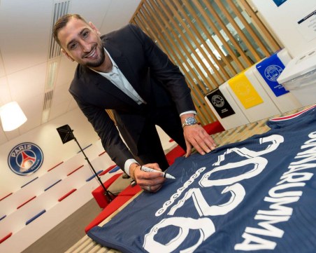 ПСЖ представи официално Донарума