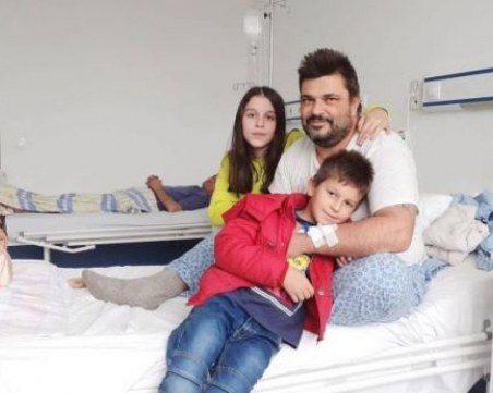 Самотен баща се нуждае от помощ в борбата с рядка болест