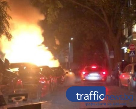 Умишлен палеж вдигна накрак пловдивската пожарна