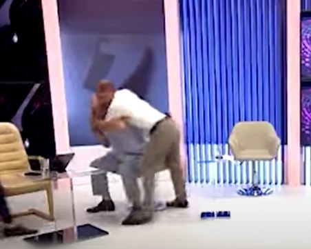 Молдовски политици се сбиха в ефир