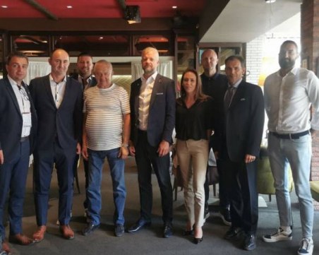 Ръководствата на Локомотив и Словачко с официален обяд