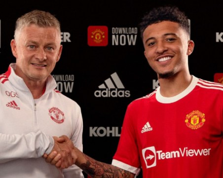 Юнайтед официално обяви трансфера на Санчо