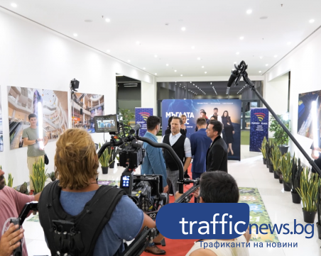 Plovdiv Plaza се превърна в снимачна площадка достойна за Холивуд