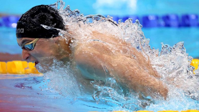 Пловдивският плувец Йосиф Миладинов остана осми във финала на 100 м. бътерфлай в Токио