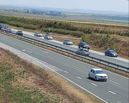 Коли тръгнаха в насрещната посока на АМ 