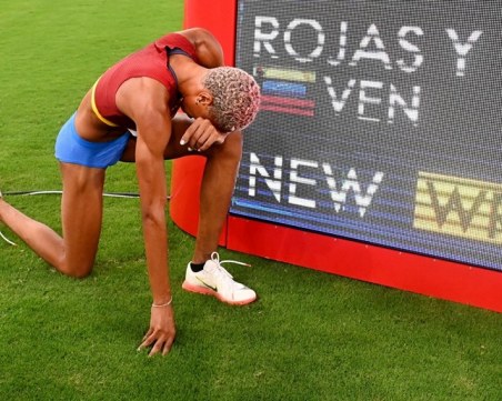 Падна още един 26-годишен рекорд на Олимпиадата, венецуелка грабна златото при тройния скок