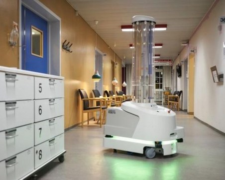 Първият робот за дезинфекция срещу COVID-19 пристига в Пловдив