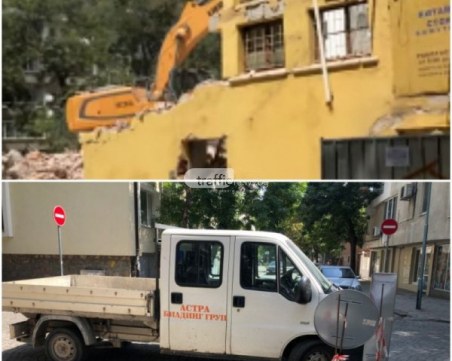 Три акта за шум отнесоха строителите в сградата, в която пропадна работник