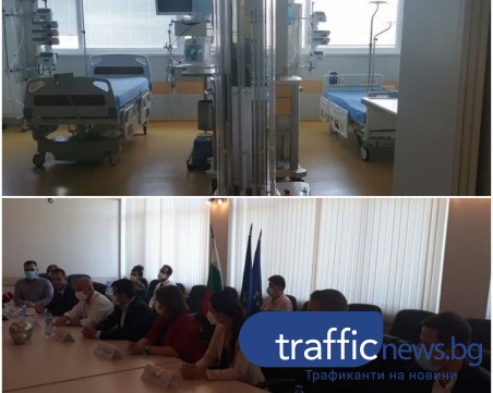 Супер робот вече дезинфекцира Интензивното на УМБАЛ 