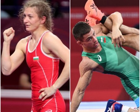 Евелина Николова е на полуфинал в борбата, Георги Вангелов ще чака репешажите