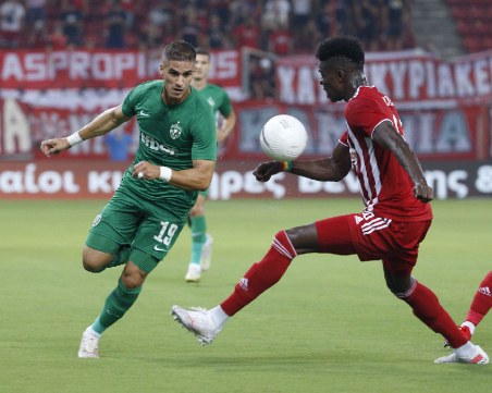 Лудогорец изпусна Олимпиакос в Гърция