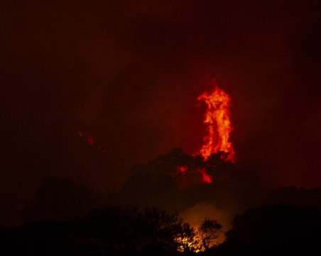 Пожарът край ТЕЦ в Турция вече е овладян