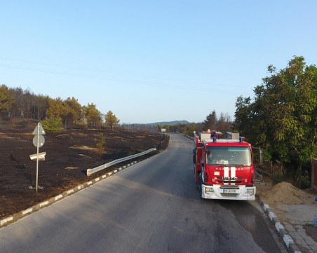 Община Пловдив съдейства за потушаване на пожарите в Старосел и Кръстевич