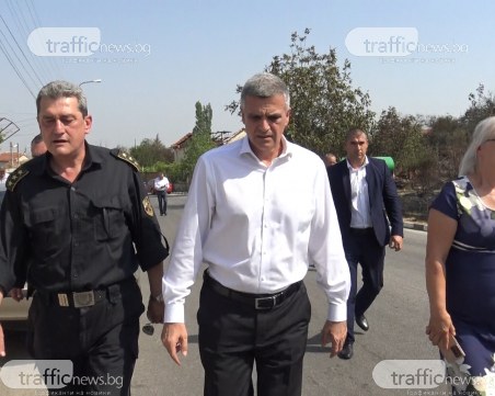 Стефан Янев пристигна в Старосел, призова хората да бъдат бдителни