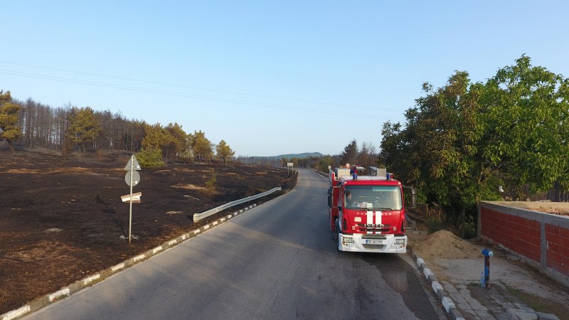 Община Пловдив съдейства за потушаване на пожарите в Старосел и Кръстевич