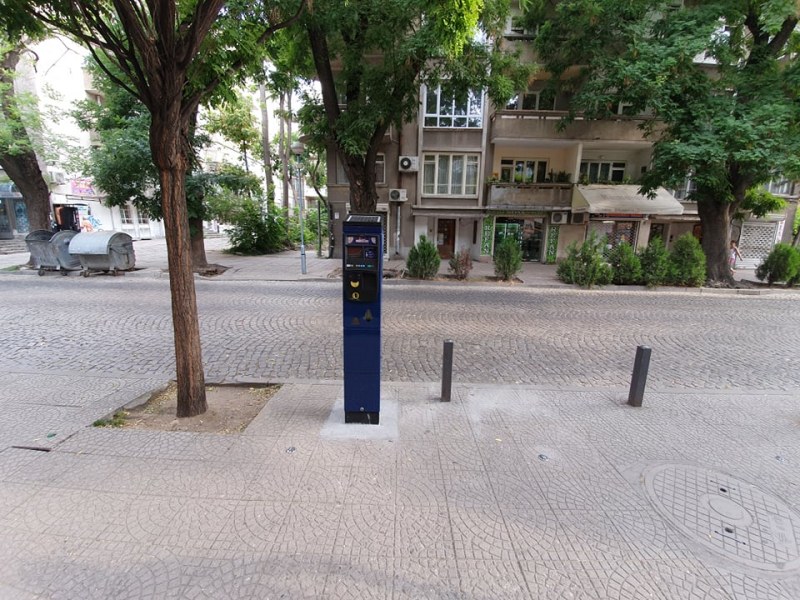 Монтираха още 7 паркомати в супер центъра на Пловдив