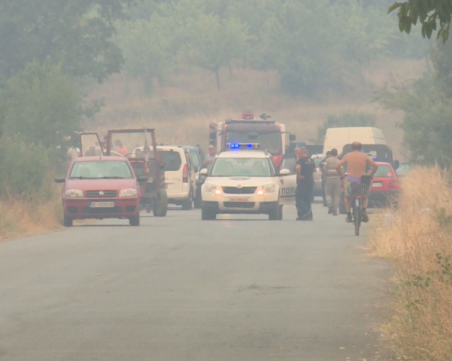 Пожарите в Република Северна Македония се отдалечават от българската граница