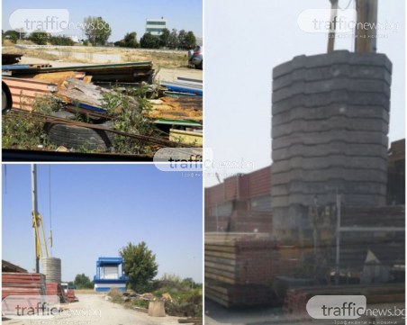 Строител завзе общински път в Пловдив, преминаването – невъзможно