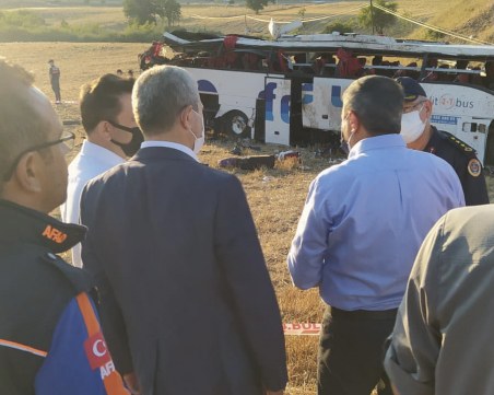 Тежка катастрофа в Турция с 15 загинали