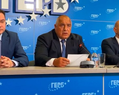 Борисов: Предлагаме пълен кабинет с Даниел Митов начело, за да се види разликата и връщаме мандата