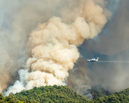 Самолет за гасене на пожари е паднал в турския окръг Кахраманмараш