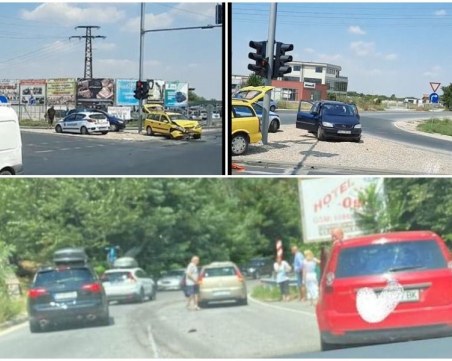 Верижна катастрофа на Околовръстното на Пловдив, ПТП и на пътя за Бачково