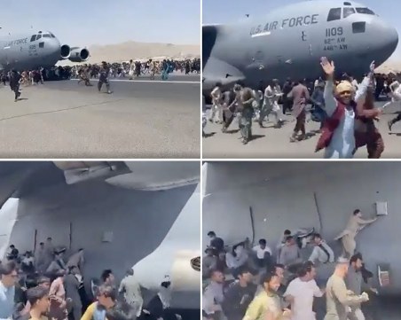 Петима загинали на летището в Кабул, опитвали се да напуснат страната