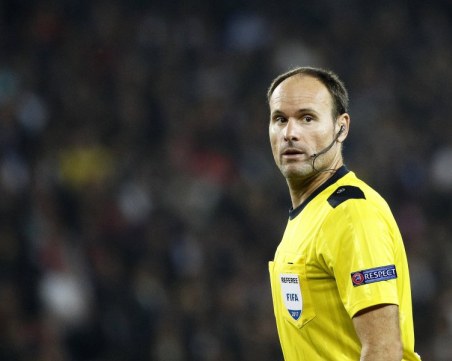 Съдията свирил финала на Шампионската лига ще ръководи Малмьо - Лудогорец